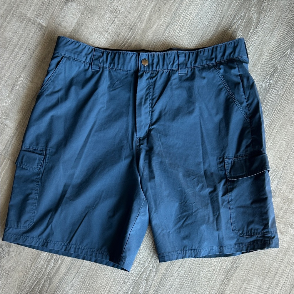 Orvis Slate Blue Cargo Shorts for Men